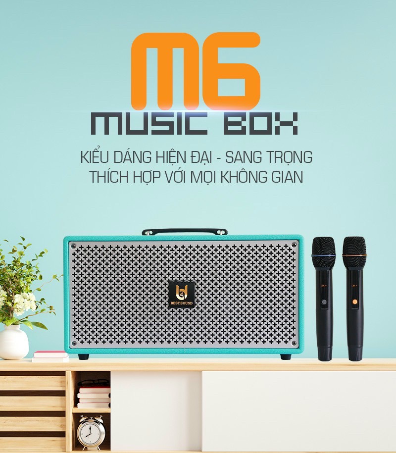 Loa kéo mini best sound m6s musicbox , best sound m5,m6,m8 - cực hot