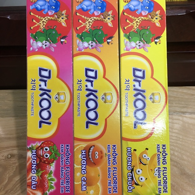 Kem đánh răng dr.kool kids 75g