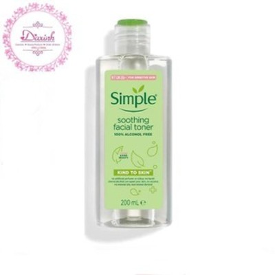 Nước Hoa Hồng Simple Soothing Facial Toner 200ml