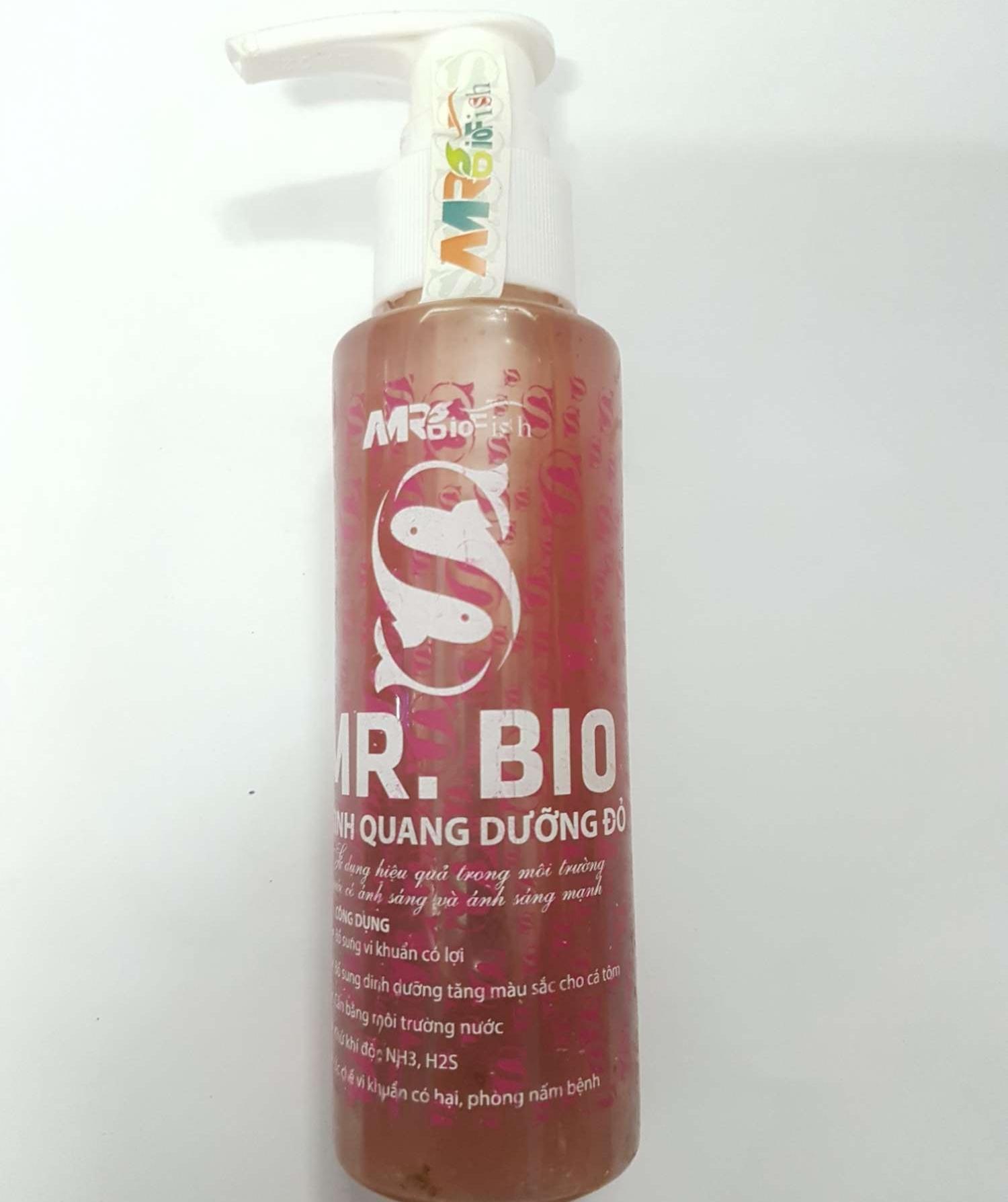 Vi sinh quang dưỡng đỏ Mr Bio khử độc làm trong hồ