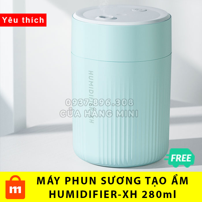 Máy phun sương tạo ẩm, khuếch tán tinh dầu humidifier xh