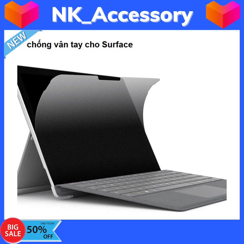Miếng dán màn hình miếng dán Paper-Like chống vân tay bảo vệ màn hình cho Microsoft Surface Pro 4/ 5/ 6/ 7 Và Surface Pro 7 Plus, phụ kiện, phụ kiện máy tính, bảo vệ máy tính, miếng dán màn hình, cường lực