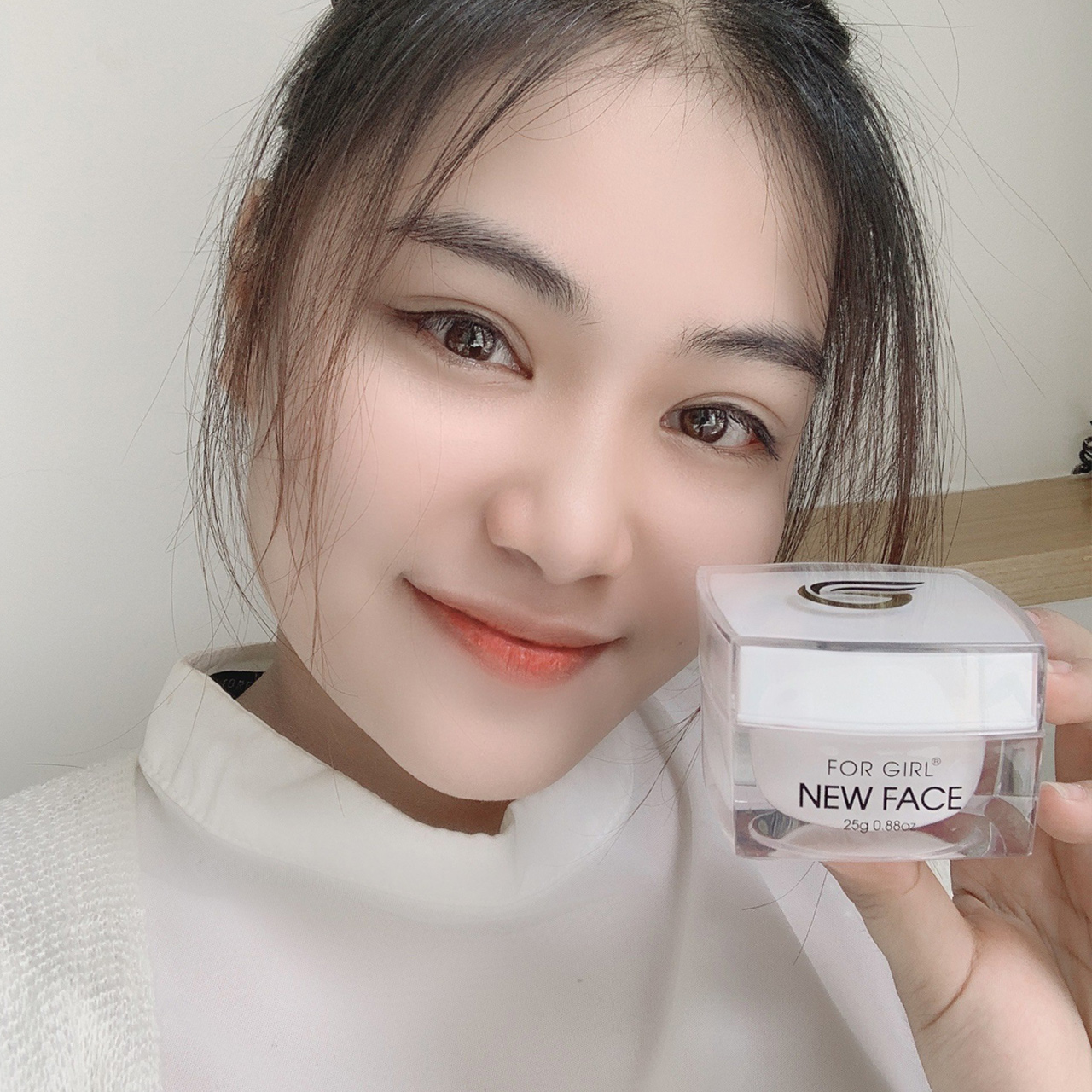 New Face For Girl Kem dưỡng trắng da mặt ngày và đêm
