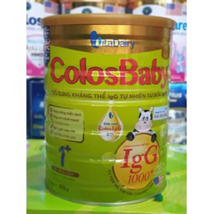 [CHÍNH HÃNG] Sữa Non ColosBaBy Gold 1000IgG 800g 1+ date2022