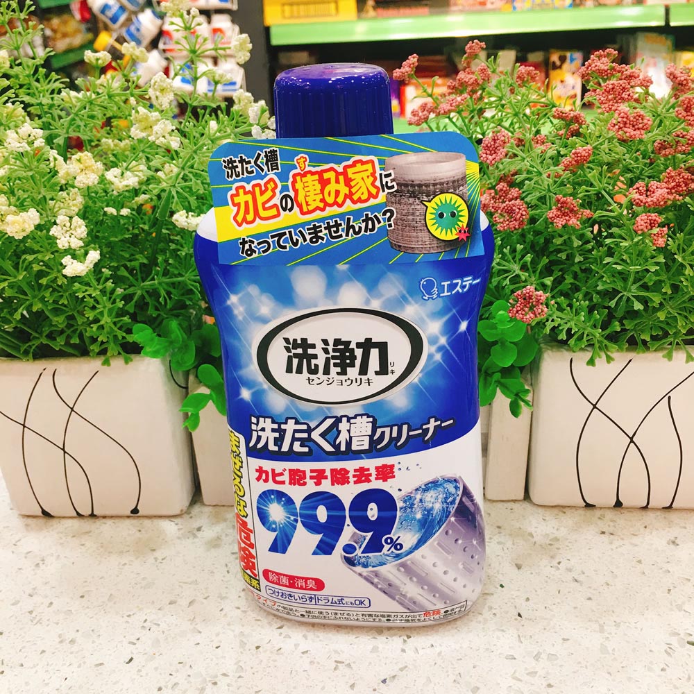 Chai nước tẩy rửa, vệ sinh lồng giặt siêu sạch Ultra Powers Nhật Bản 550gr