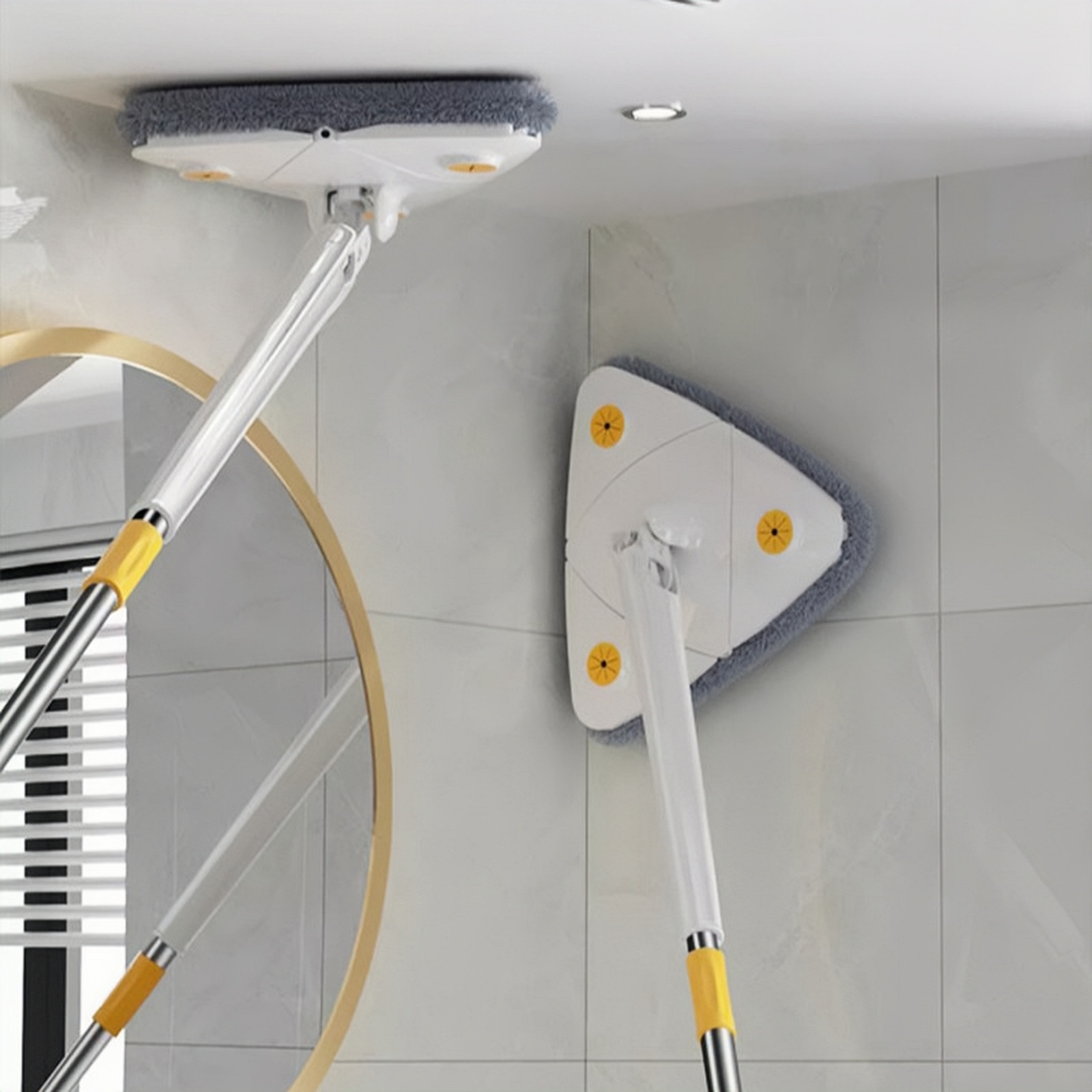 Cây lau nhà tam giác cây lau nhà tự vắt cây lau trần nhà cây lau nhà 360 độ cây lau nhà thông minh floor mop