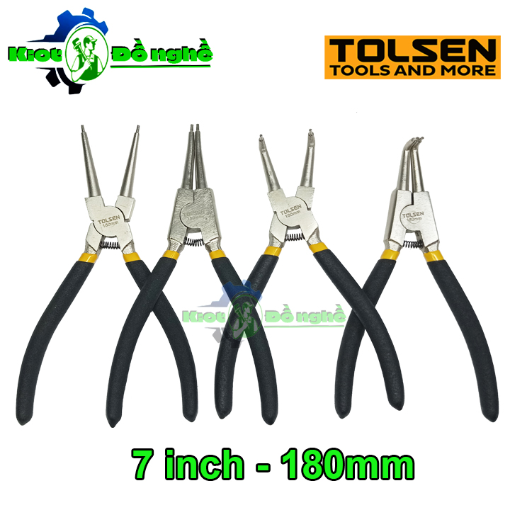 Kìm mở phe 7 inch tolsen 10077 - 10087 - 10082 - 10092 - kiềm mở phe, kềm phe - kiot đồ nghề