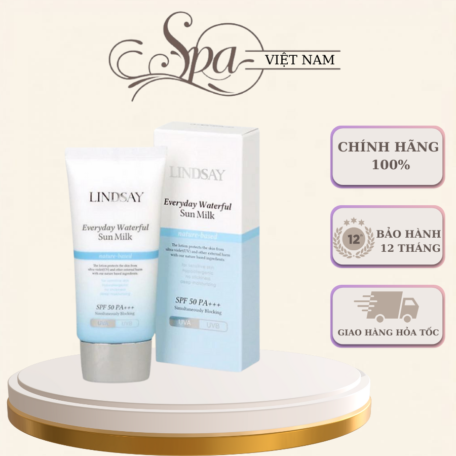 Kem chống nắng lindsay | kem chống nắng vật lý hàn quốc | kem chống nắng 50 pa+++uva uvb