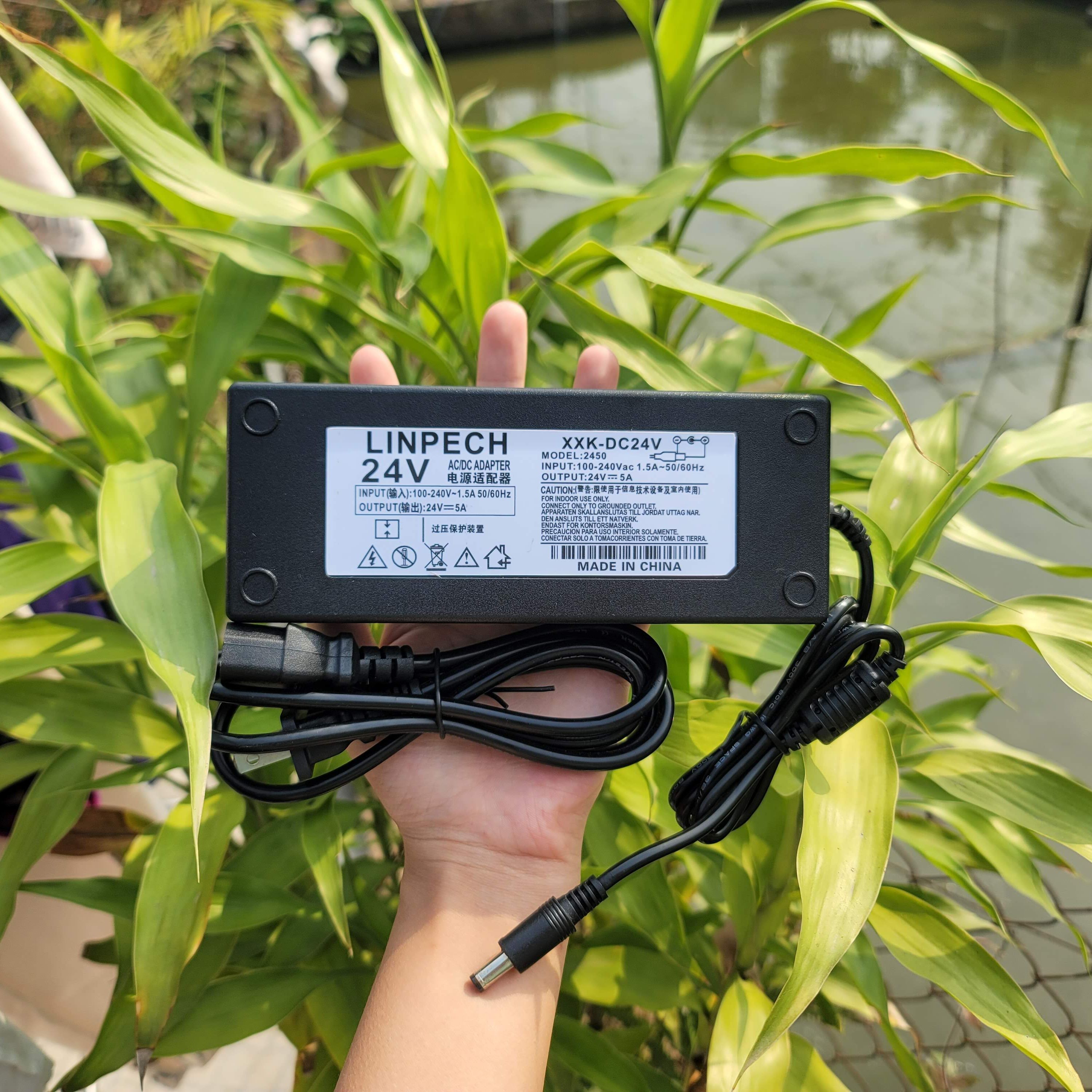 Nguồn tiêu chuẩn 24v 5a dc