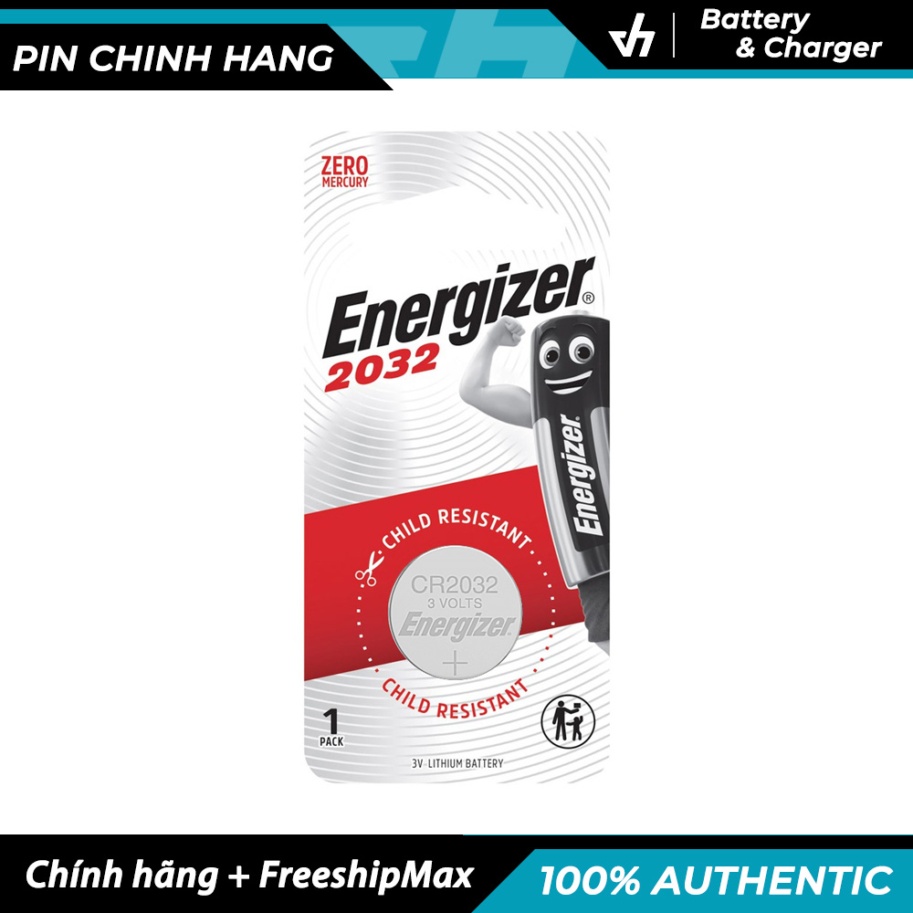 Pin energizer 2032 3v - pin cmos điện áp 3v