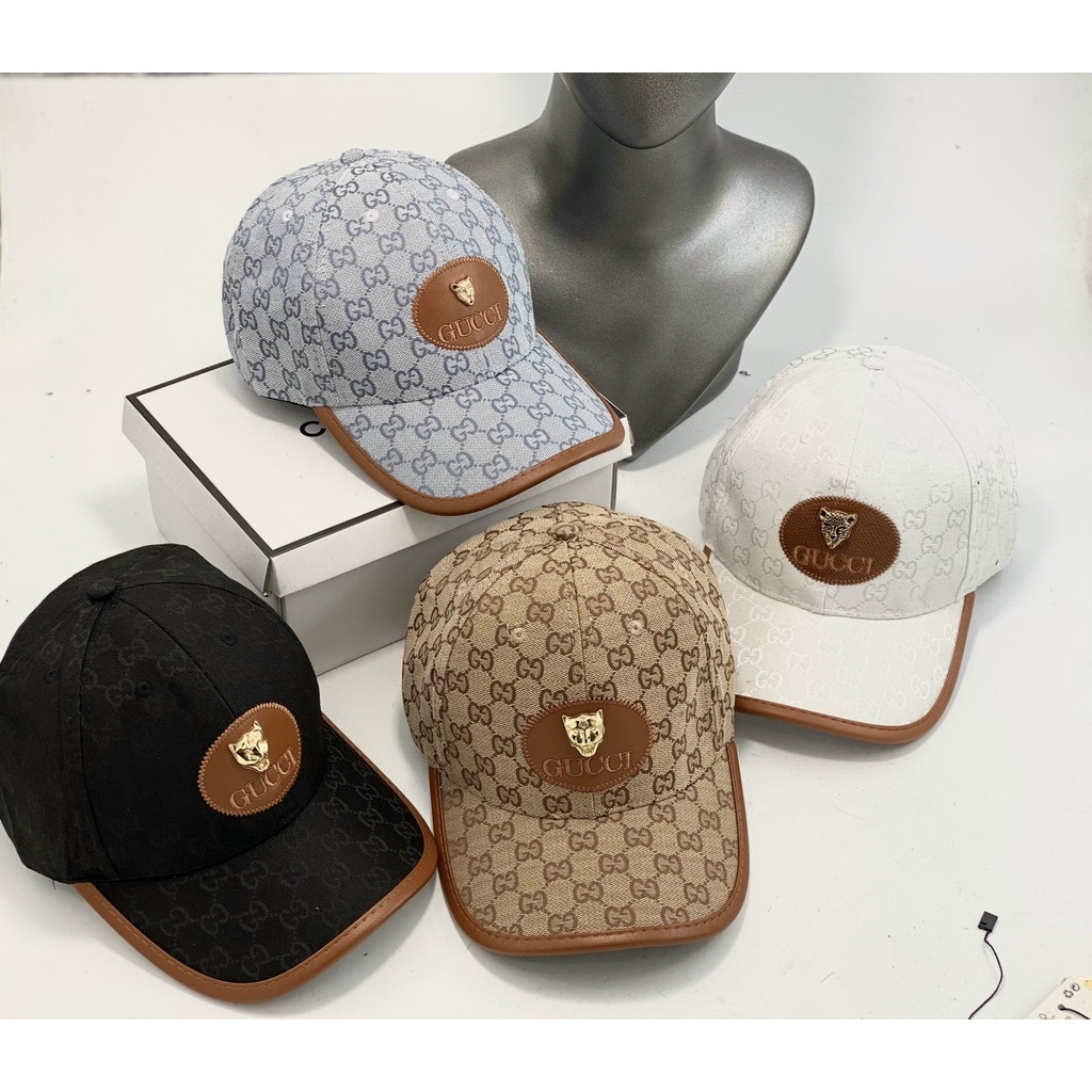 Nón kết lưỡi trai GUCCI mạc sói sắt thời trang nam nữ cá tính