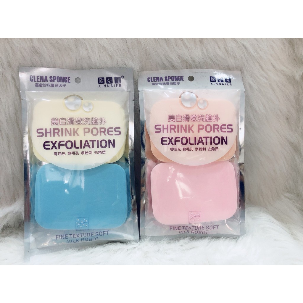 Bông rửa mặt bọt biển