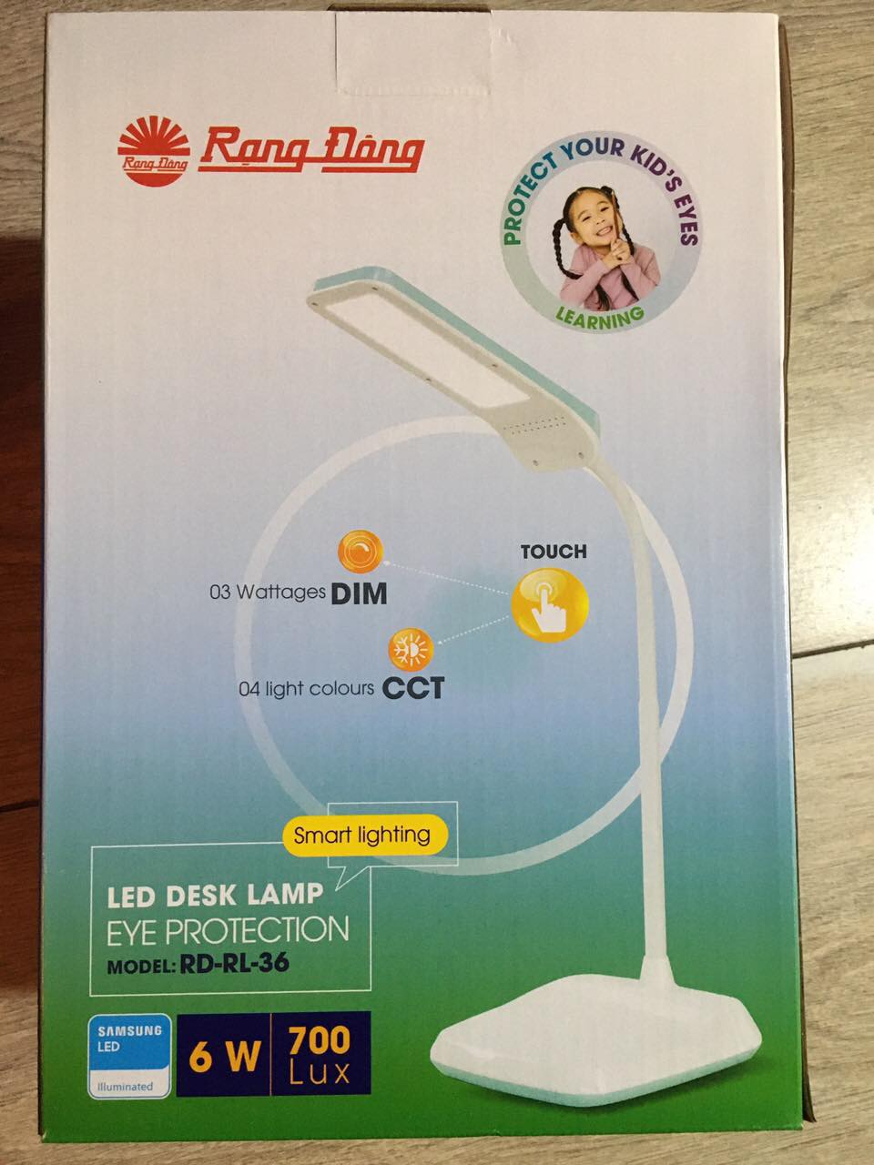 Đèn bàn bảo vệ thị lực rạng đông rd-rl-36