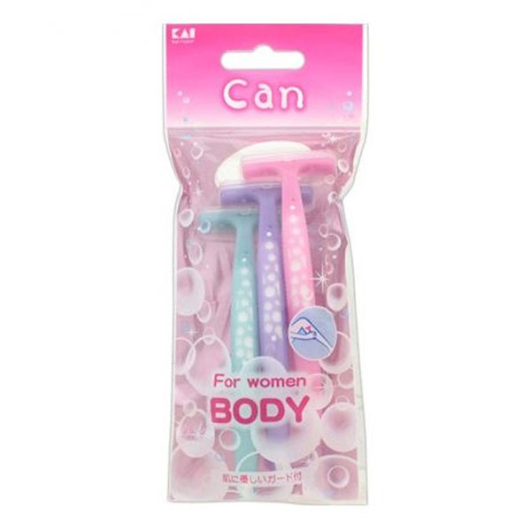 Set 3 dao cạo cho nữ can kai nhật bản