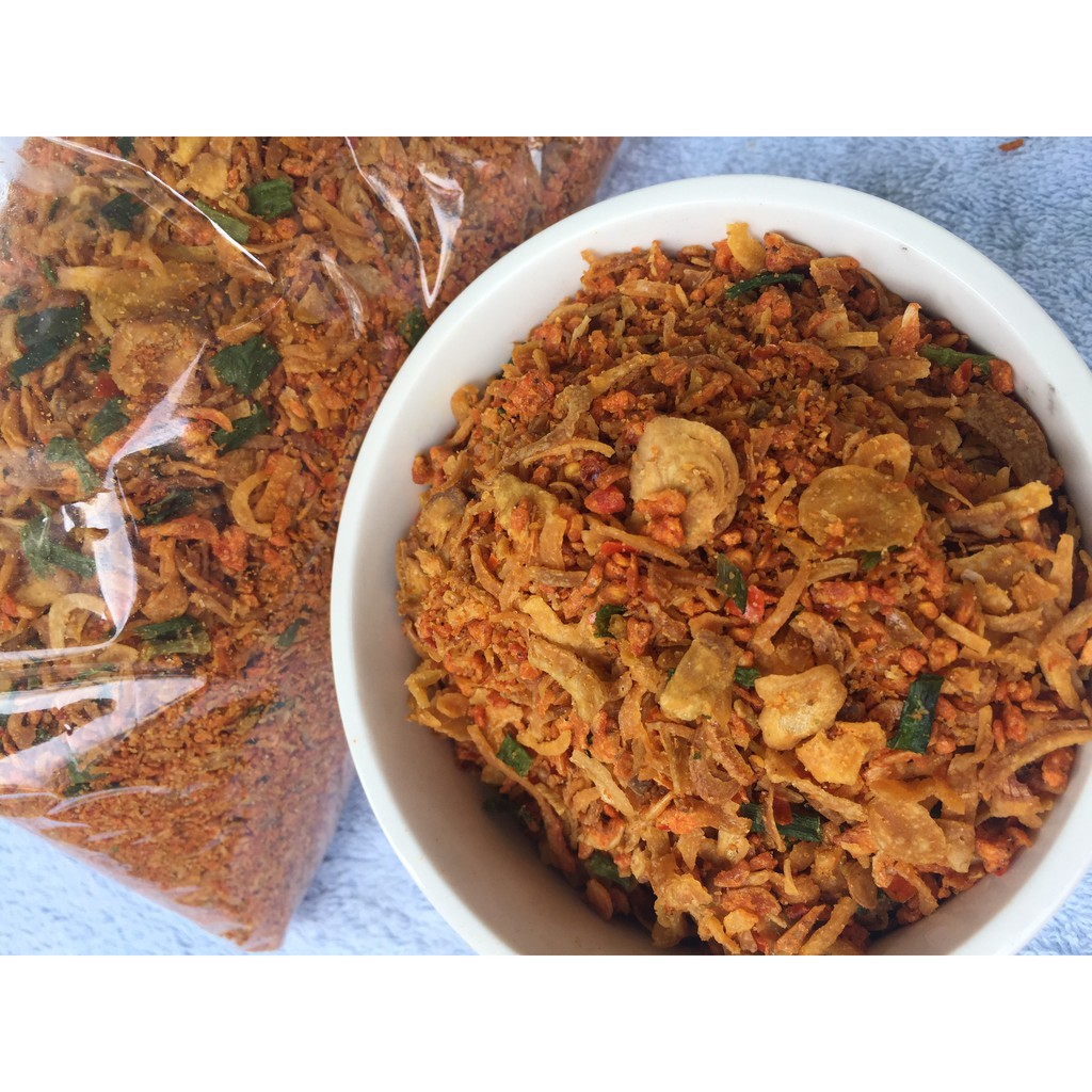 Muối tôm hành phi