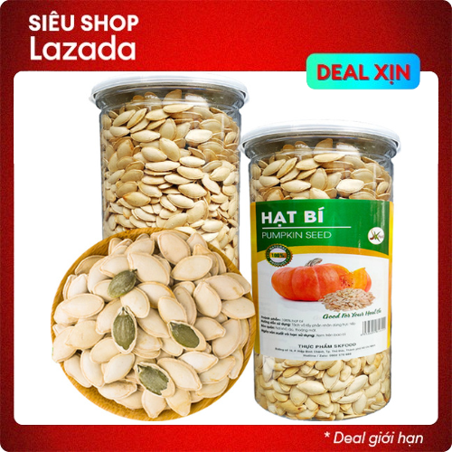 HẠT BÍ SẤY GIÒN THƯỢNG HẠNG SK FOOD - HƯƠNG VỊ TẾT