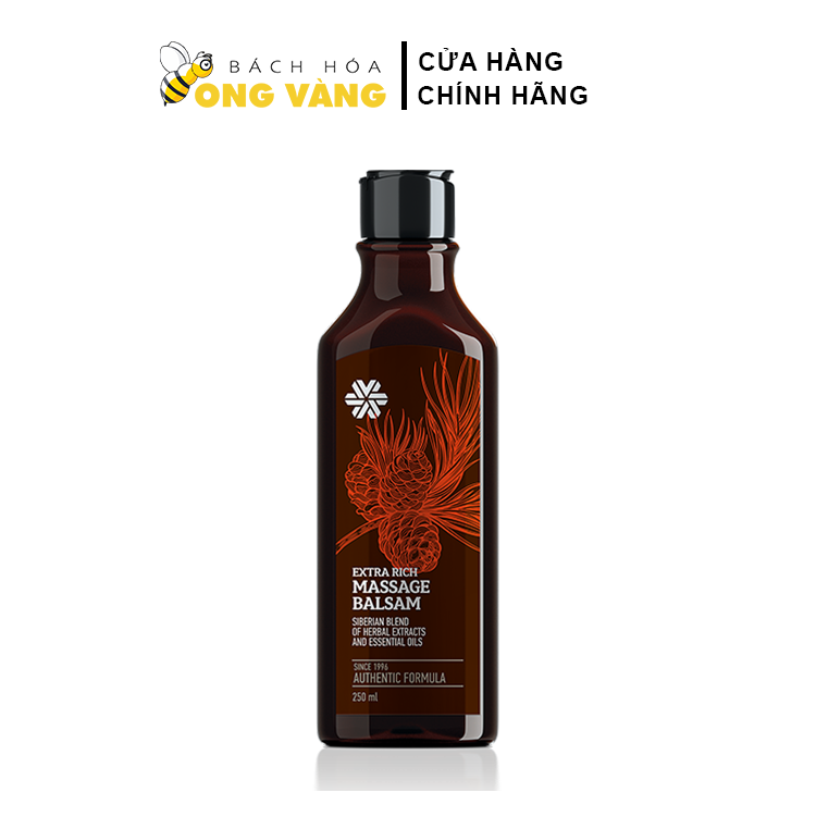 Dầu thơm siberi - dầu extra rich massage balsam nga 250ml, date mới nhất