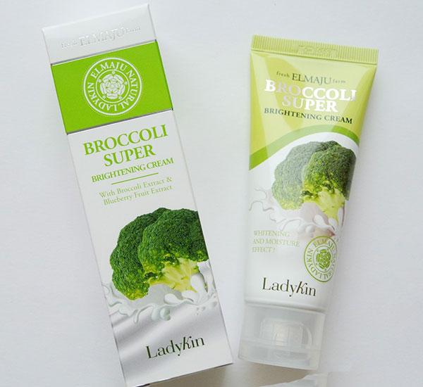 KEM TRẮNG DA BÔNG CẢI XANH (Súp lơ ) - 3W CLINIC Broccoli Brightening Tone UP Cream  100ml