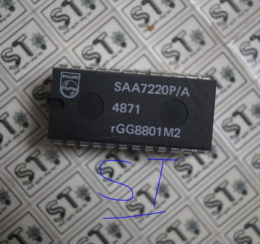 Ic audio saa7220p saa7220p/a 7220 dip-24 mới