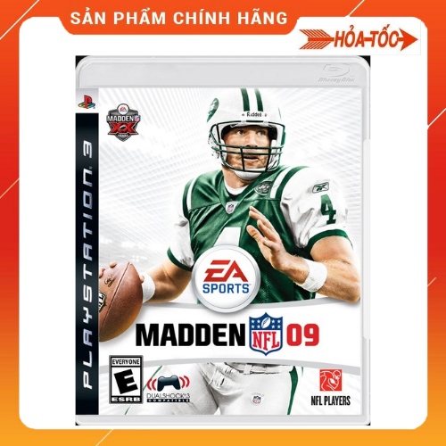 Đĩa game Ps3 gốc Madden NFL 09 Full Box (bóng bầu dục ps3) - Ps3 original Disc - Thương hiệu Playstation Giá 290,000 Đồng*Miễn phí vận chuyển