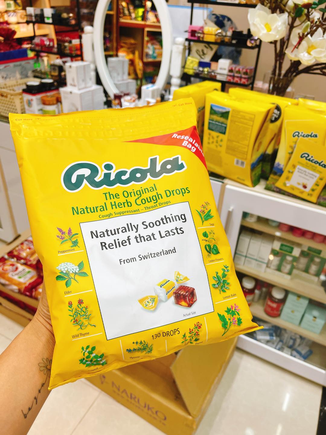 Kẹo ngậm ricola