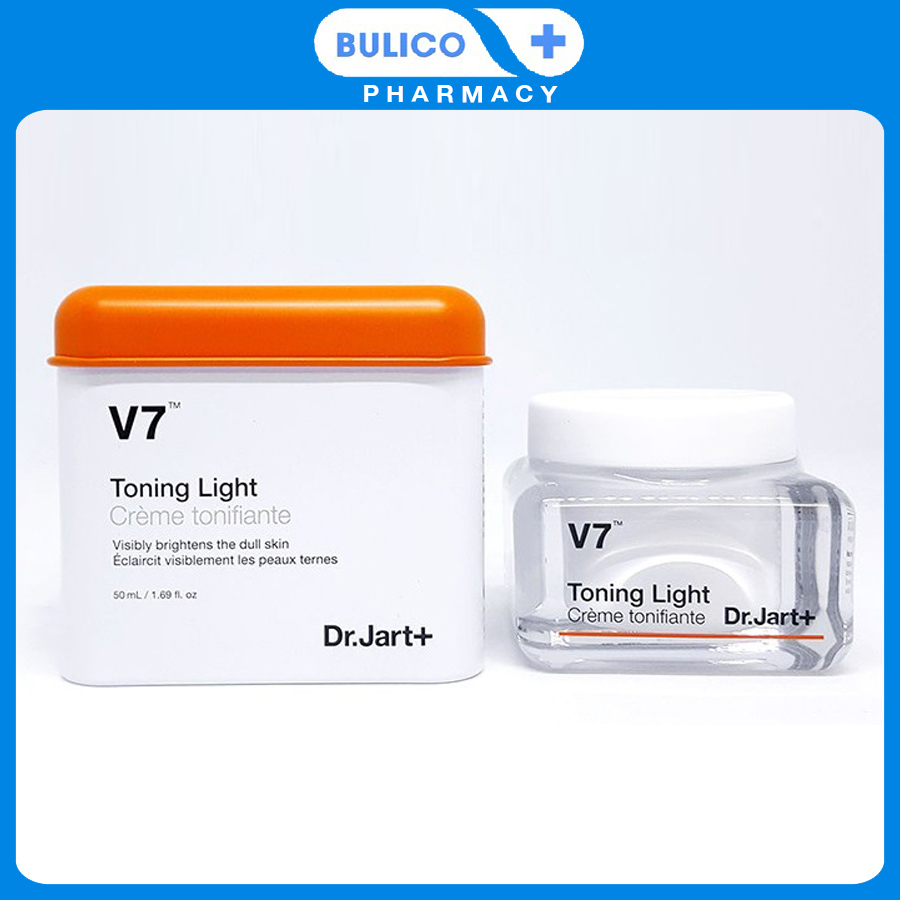 Kem dưỡng trắng da V7 TONING LIGHT DR.JART Hàn Quốc 50ml
