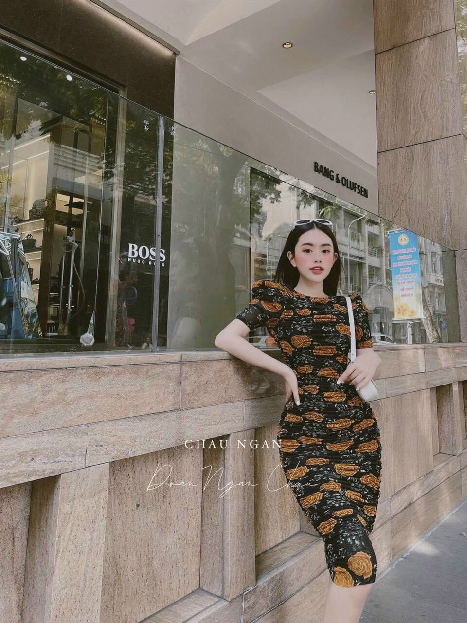 Đầm umi ôm body cực xinh chất vải mềm mịn dày đẹp form chuẩn đẹp y hình
