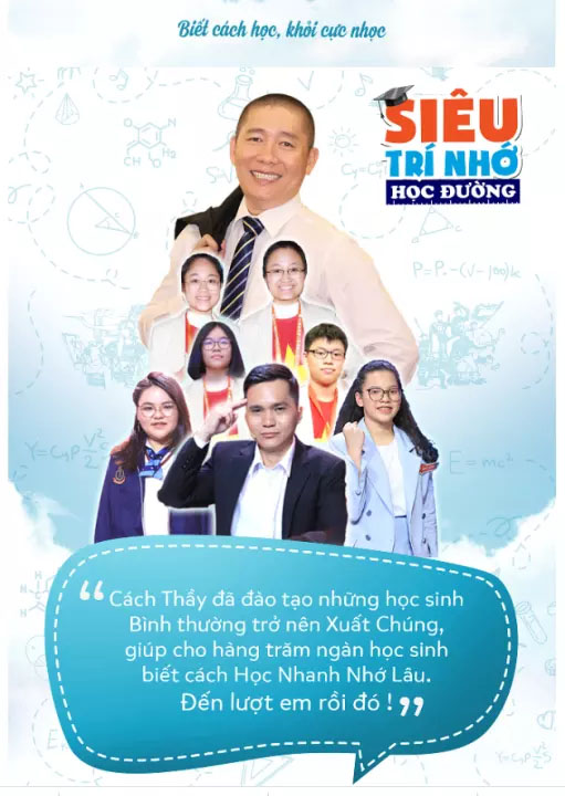 5 phút thuộc bài | Siêu Trí Nhớ Học Đường từ lớp 1 đến lớp 12- Nguyễn Phùng Phong Giảm 20% chào năm học mới