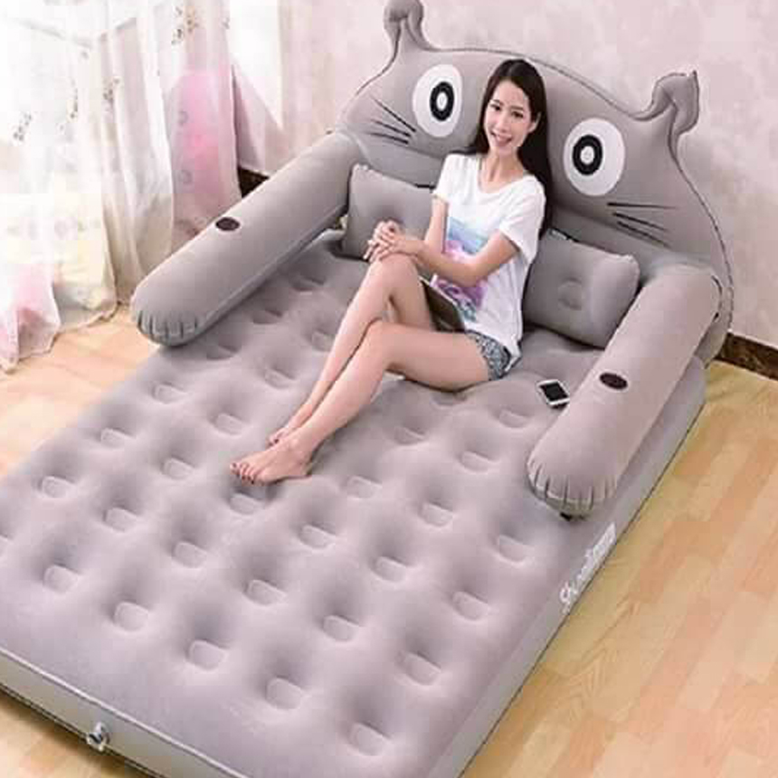 [HCM][MẪU MỚI 2020]  Đệm Hơi Giường Hơi êm to nệm chắc chắn kiểu dáng ngộ nghĩnh dễ thương hình thú đệm nệm giường cao cấp chất liệu tốt BH UY TÍN tại Shop