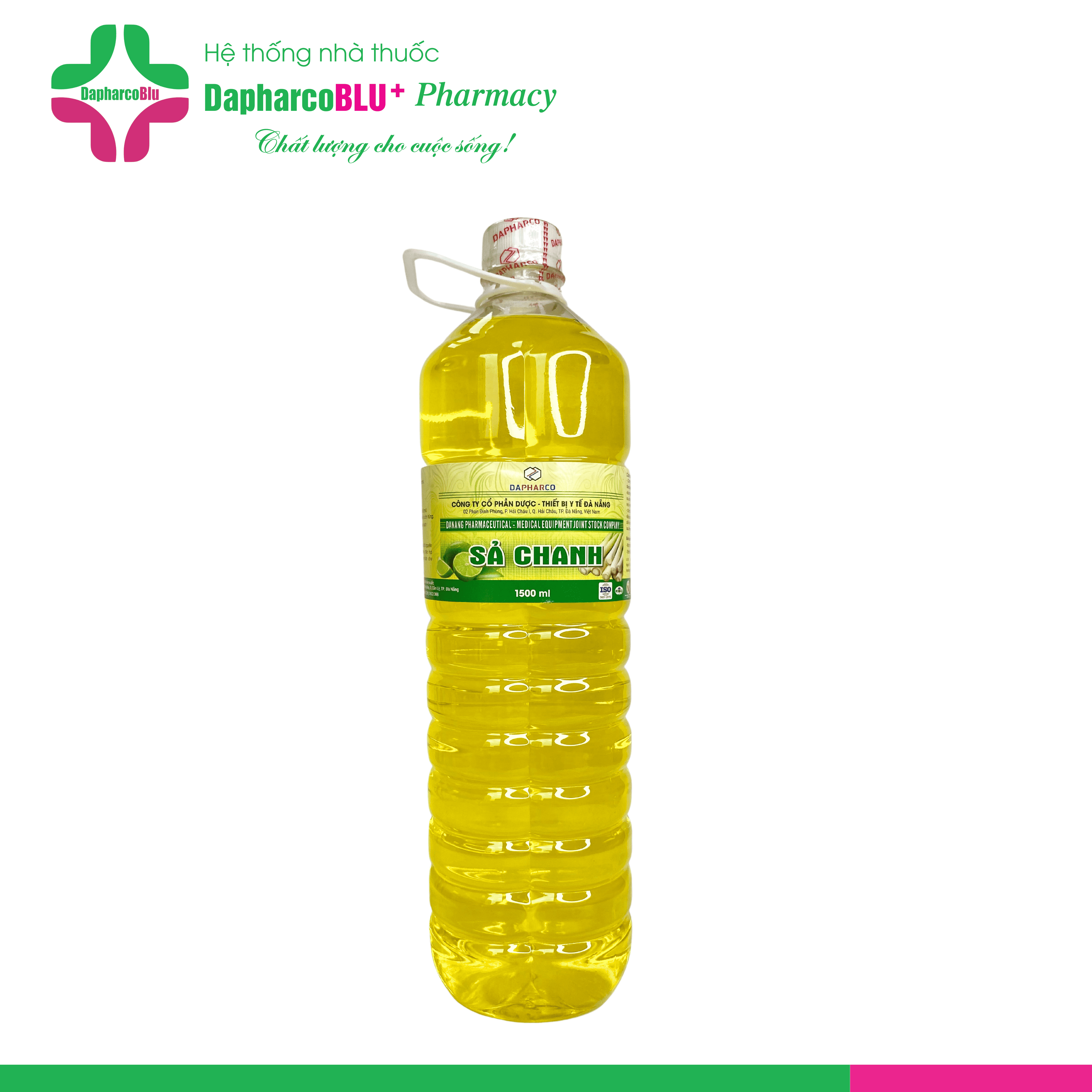 DAPHARCO _NƯỚC LAU SÀN SẢ CHANH (1500ML)