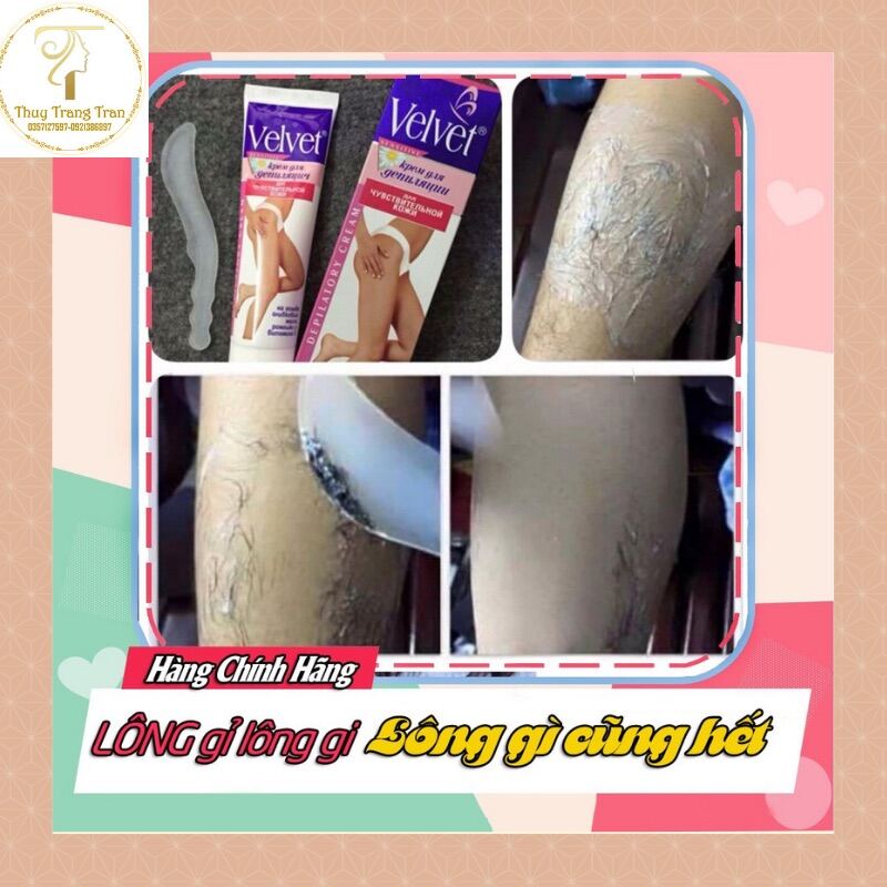 Kem tẩy lông velvet nga 100ml chính hãng