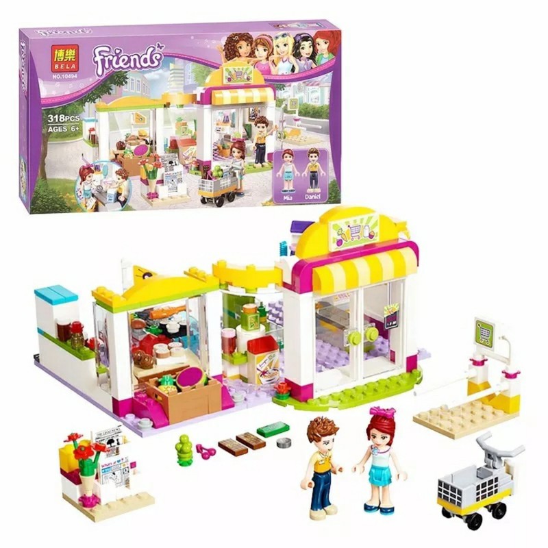 Đồ chơi lắp ráp lego friend Tiệm trái cây - Bela 10494