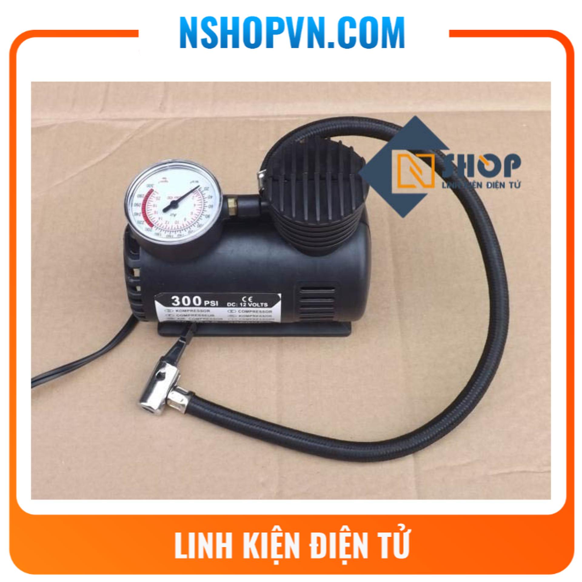 Máy bơm mini 12v 300psi
