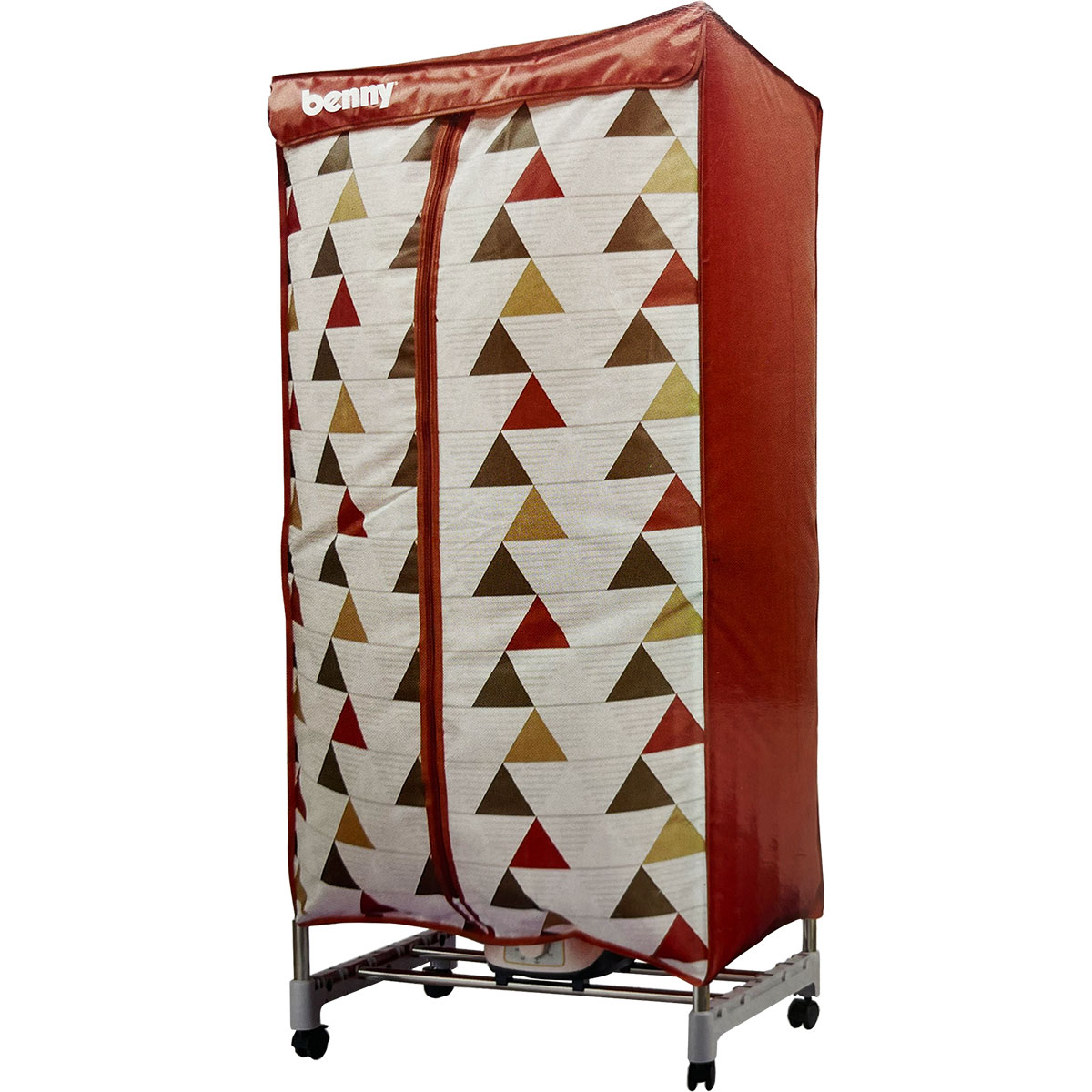 Máy sấy quần áo benny bd-03, 1200w, inox