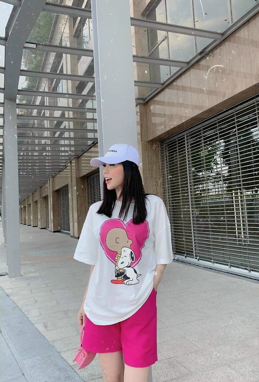 BỘ ĐỒ THUN NỮ IN HÌNH CÁ TÍNH XINH XẮN CHẤT VẢI COTTON CO DÃN 4 CHIỀU THỜI TRANG