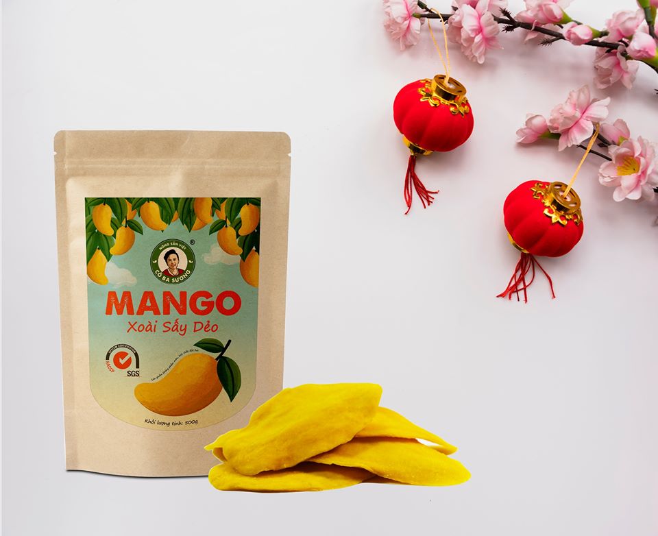 Xoài Sấy Dẻo Cô Ba Sương 200 gr