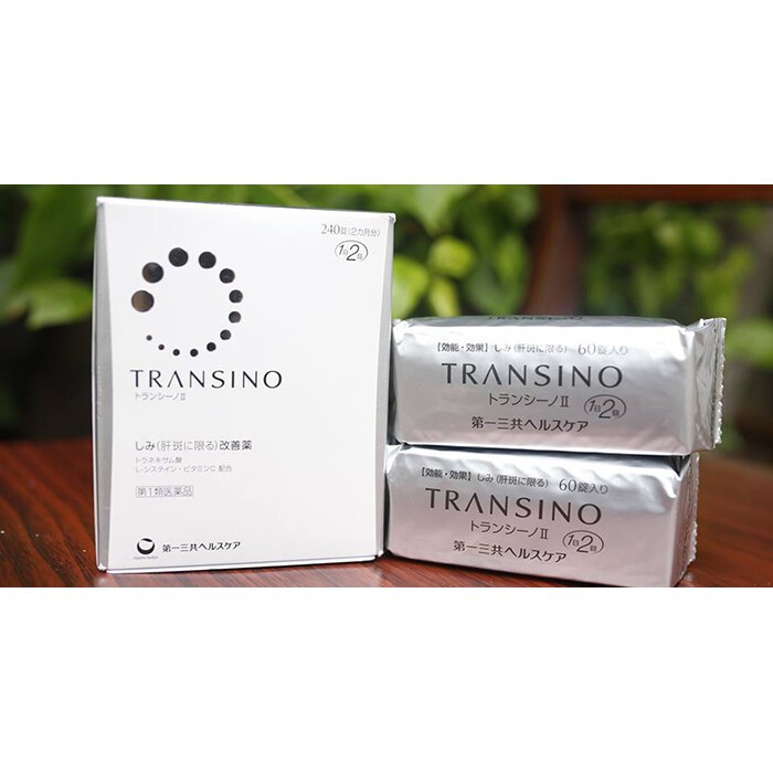 Viên trị nám transino whitening Nhật Bản 240 viên Chính Hãng