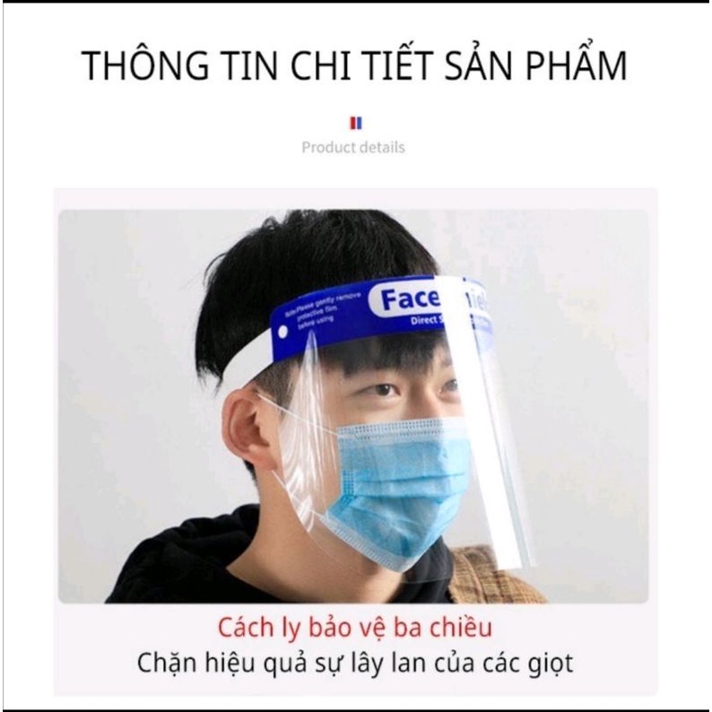 Loại 1 10 Cái Kính Phòng Dịch Kính Chắn Bảo Hộ Kính Chắn Giọt Bắn