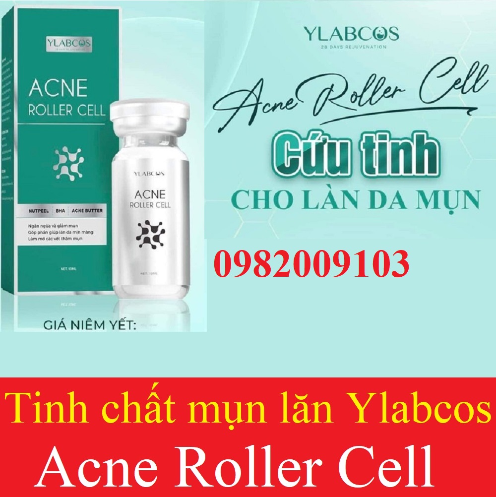 Tinh chất mụn lăn dr lacir - acne roller cell drlacir