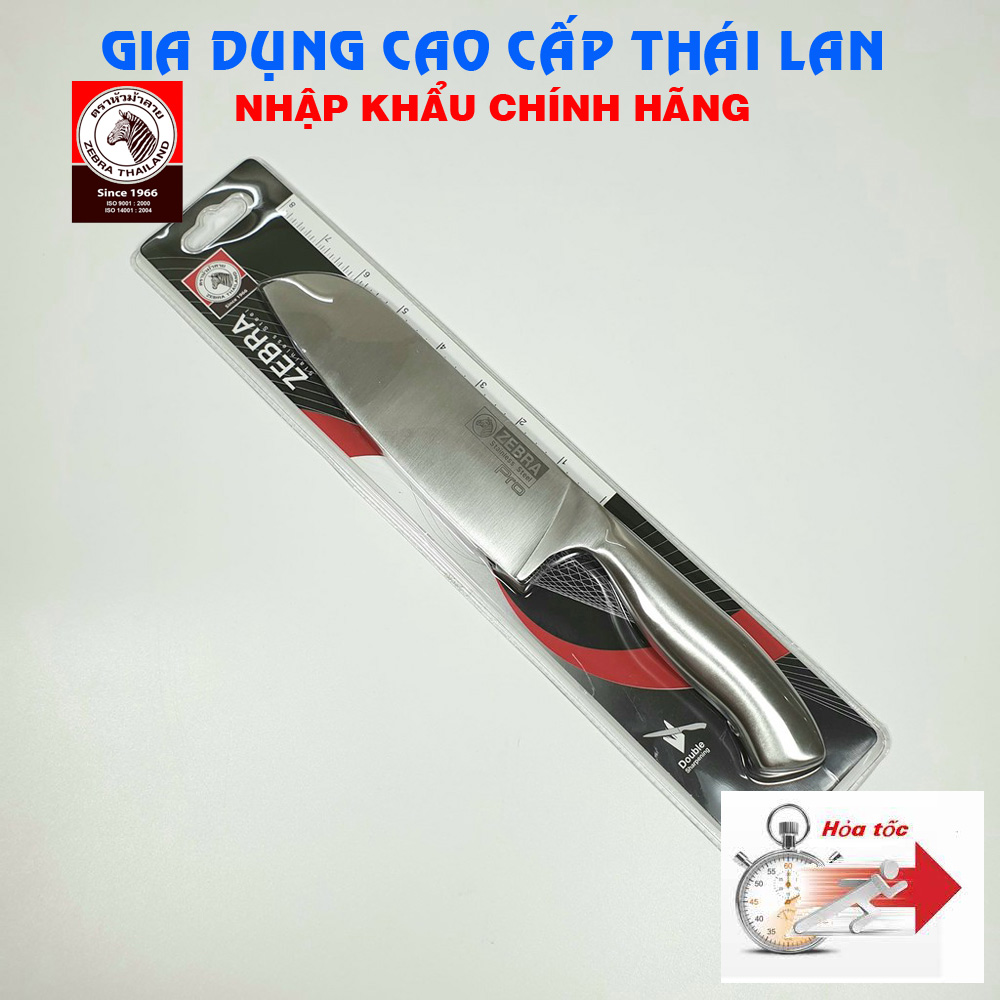 Dao nhà bếp cao cấp inox 7'' zebra pro ii - 100249