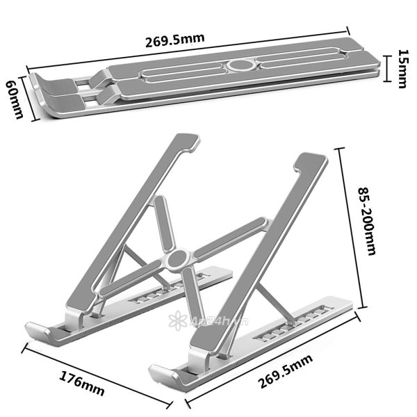 [HCM]Giá đỡ kệ đỡ laptop bằng nhôm đúc chắc chắn 2 thanh X thông minh gấp gọn - Bàn laptop giúp tản nhiệt gấp gọn thông minh điều chỉnh kích thước làm bằng nhôm đúc cao cấp chịu lực cực tốt