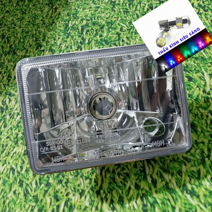 Pha đèn trước xe VESPA LXs kèm bóng , chóa đèn xe máy VESPA- Cặp xi nhan 6 led chân, siêu đồ phụ tùng xe máy
