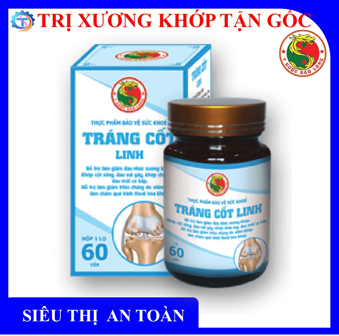 Tráng Cốt Linh hỗ trợ giảm chân tay tê mỏi thoái hóa xương khớp - Hàng Chính Hãng