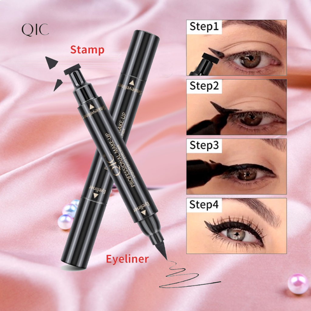 Kẻ mắt nước qic 2 đầu in đuôi mắt
