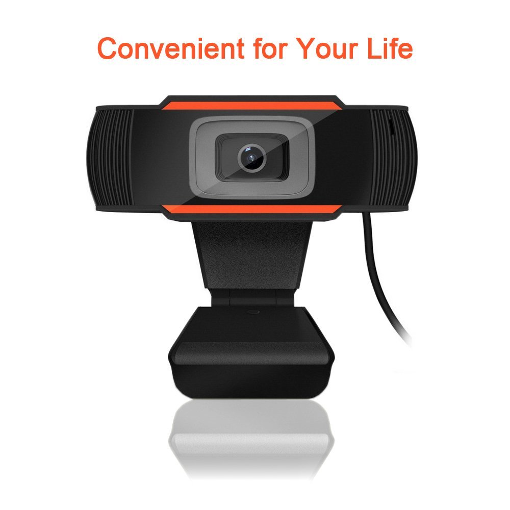 A870 USB Webcam,Web Camera,Web cam Desktop camera With Built-in MIC for Video Calling and Recording 4