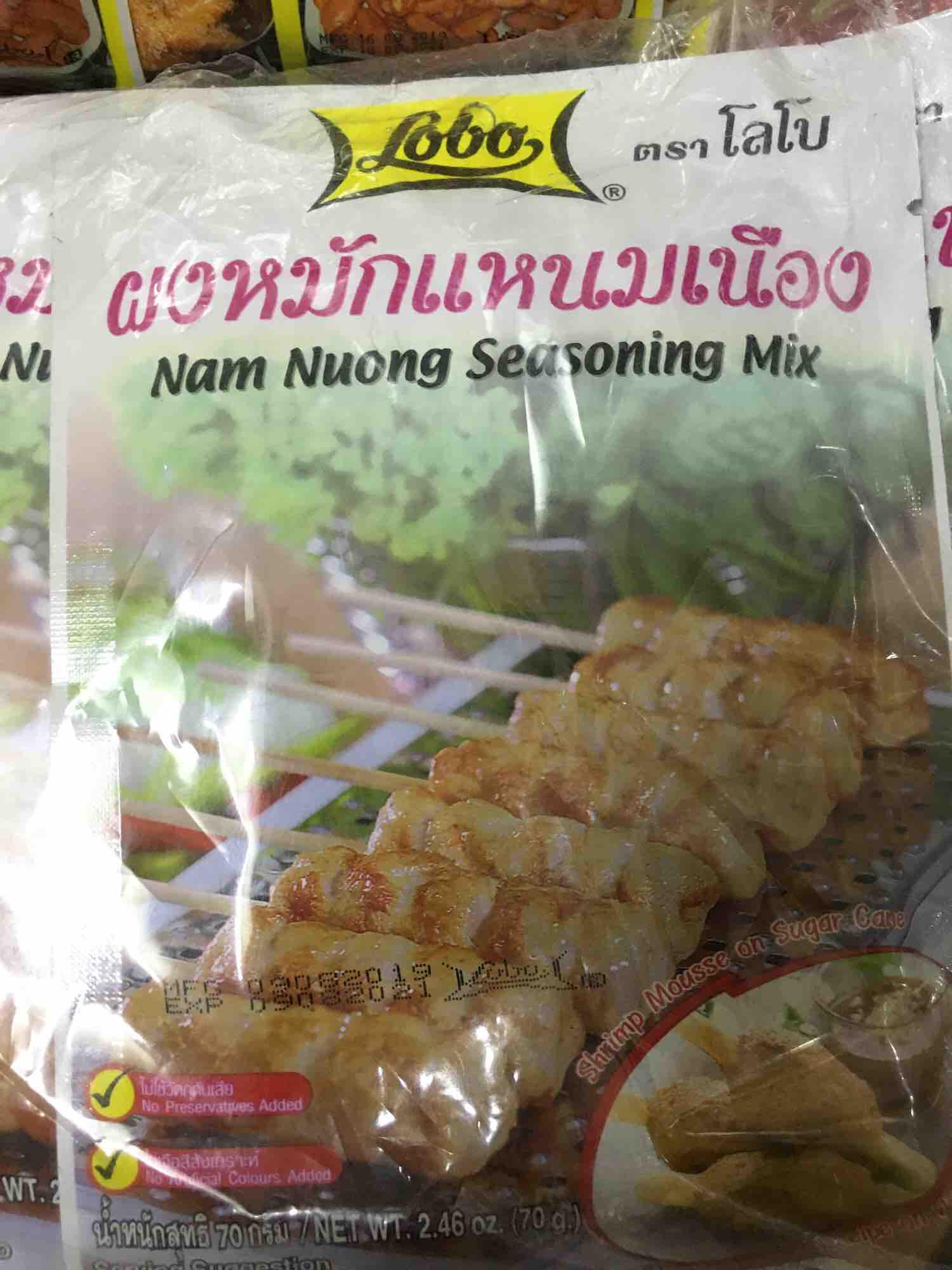 Gia vị làm Nem Nướng Lobo Thái Lan gói 70g