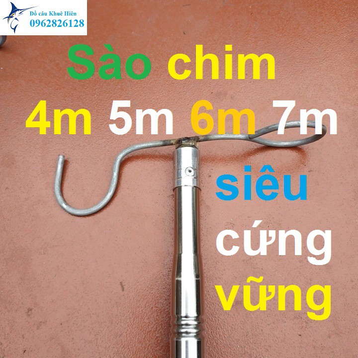 sào chim sào phơi đồ đủ size chuyên bẫy chim và treo lồng chim 4m đến 7m  (cam kết đổi trả trong 2 tuần đầu)