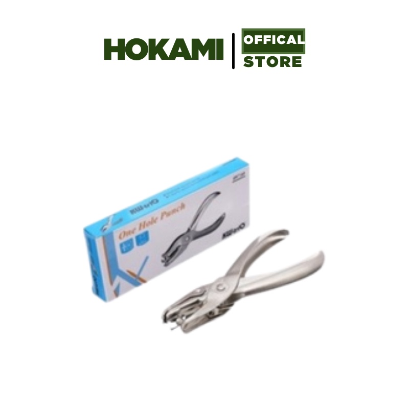 Dụng cụ kìm đục lỗ -1 lỗ - 97a0 kw-trio -1 cái - đục được tối đa10 tờ - hokami store