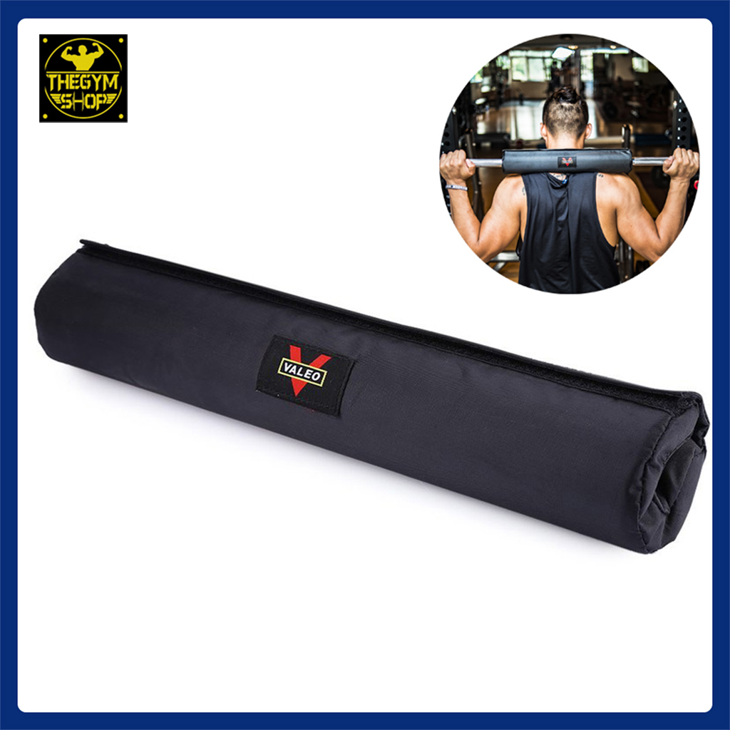 Đệm mút lót gánh tạ, tập squat Valeo Fitness, bọc thanh tạ giúp tập Hip Thrust, tập mông