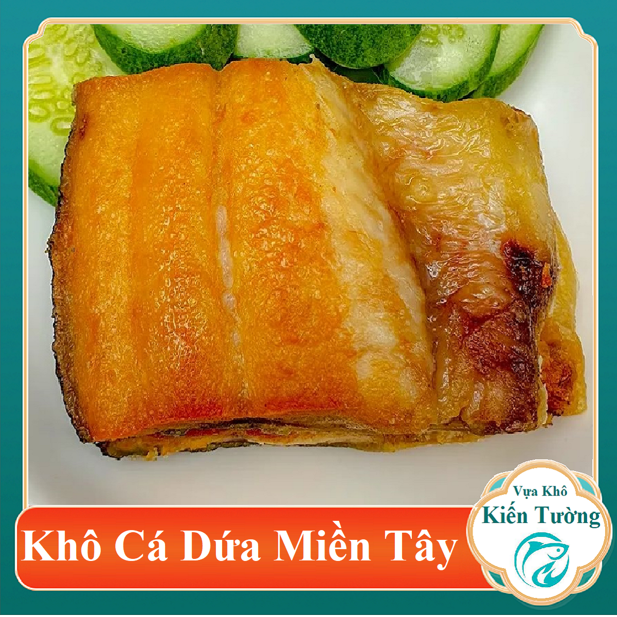 1 kg KHÔ CÁ DỨA THIÊN NHIÊN MIỀN TÂY, LOẠI NGON- Vựa Khô Kiến Tường